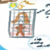 L’immagine nella quale una paziente raffigurava le sue sensazioni, la mostra chiusa in una gabbia.